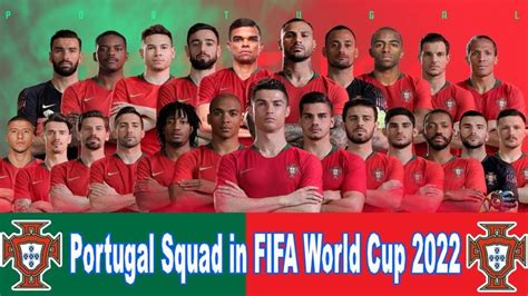 Portugal Full Squad FIFA World Cup 2022