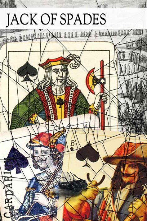 Jack of Spades meaning in Cartomancy and Tarot - ⚜️ Cardarium ⚜️