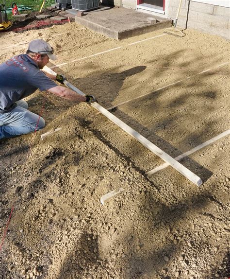 Doing It Right: How To Lay a Level Brick Paver Patio | Brick paver ...