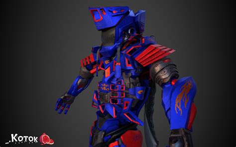 ArtStation - Warrior Robot | Game Assets