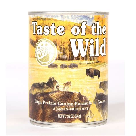 Taste Of The Wild Wet Dog Food High Prairie Canine 375gr Buy, Best ...