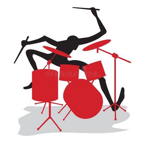 Drummer Silhouette Stock Illustrations – 3,172 Drummer Silhouette Stock Illustrations, Vectors ...