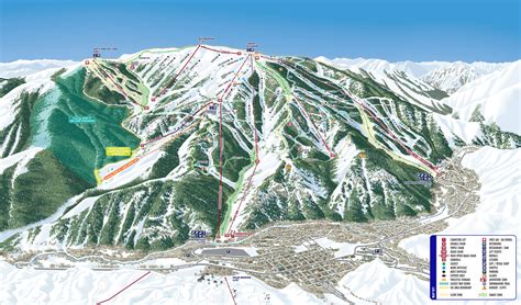 Sun Valley Trail Map | SkiCentral.com