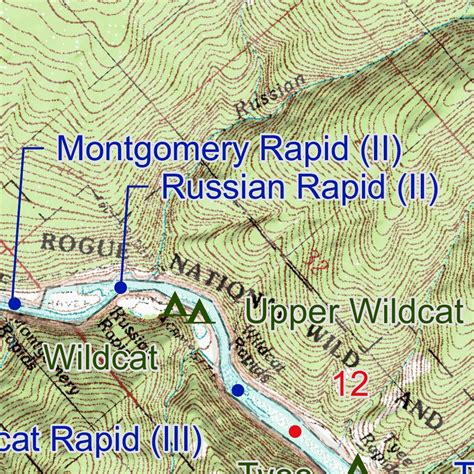 RiverMaps - Rogue River (Map 1) map by RiverMaps, LLC | Avenza Maps