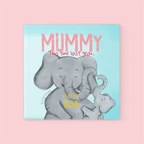 Personalised First Time Mum Birthday Mother's Day Book By FromLucy&Co