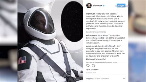 Elon Musk just unveiled the SpaceX spacesuit