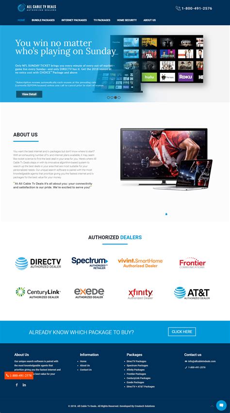 All Cable TV Deals – Createch Global Solutions Pvt. Ltd.