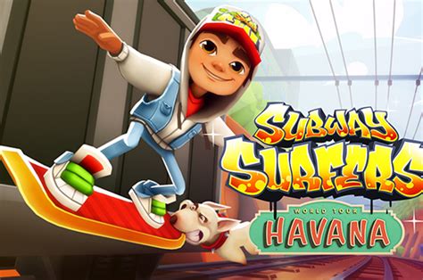 Subway Surfers Havana Game - Play online at GameMonetize.com Games