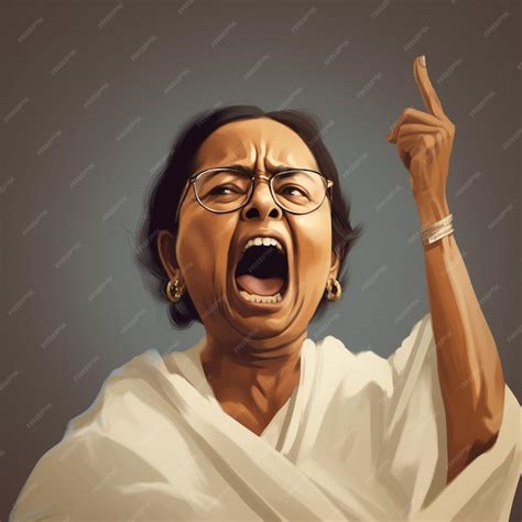 Premium AI Image | Mamata Banerjee Ai Images Mamata Banerjee Cartoon ...