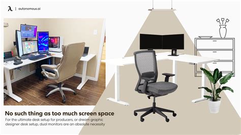 5 Effective Desk Setup Tips for Graphic Designers & Producers