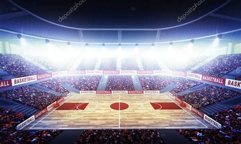 Basketball arena — Stock Photo © efks #86508888