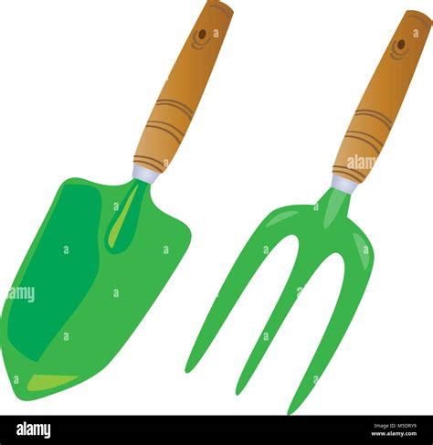 cartoon garden hand tools Stock Vector Image & Art - Alamy