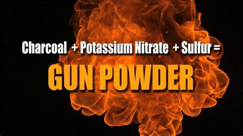 The Chemistry of Gun Powder: What Makes It Burn So Fast - YouTube