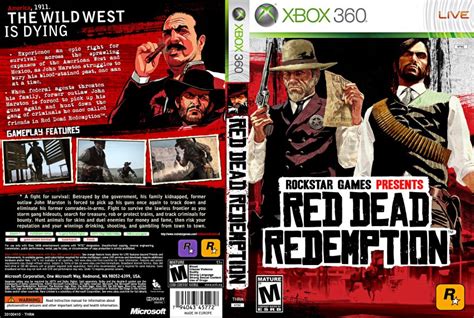 Red Dead Redemption - XBOX 360 Game Covers - Red Dead Redemption DVD ...