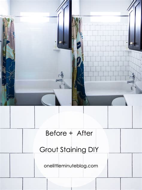 Staining Tile Grout DIY - Live Free Creative Co