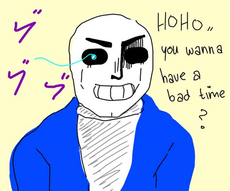 Sans vs DIO - Drawception