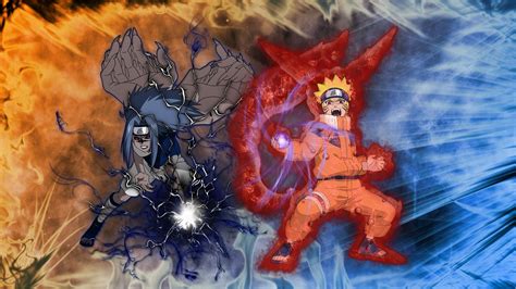 Kid Naruto Vs Sasuke Desktop Wallpapers - Wallpaper Cave