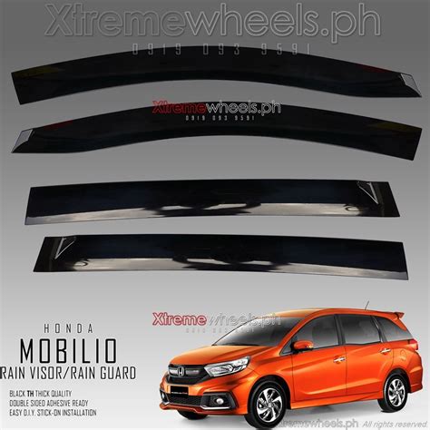 Honda Mobilio 2018-2021 Thailand Made Rain Visor / Door window Visor / Oem ( Mobilio Accessories ...