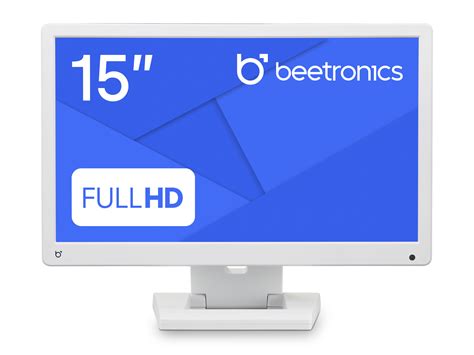 15 inch monitor white with HDMI & Full HD | Beetronics