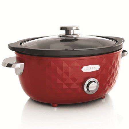 Bella 6qt Manual Slow Cooker Whi - Walmart.com