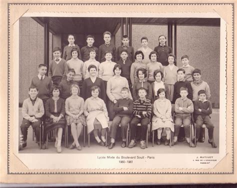 Photo de classe 5A6 de 1961, Lycée Paul Valery - Copains d'avant