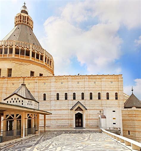 Basilica of the Annunciation, Church of the Annunciation in Nazareth ...