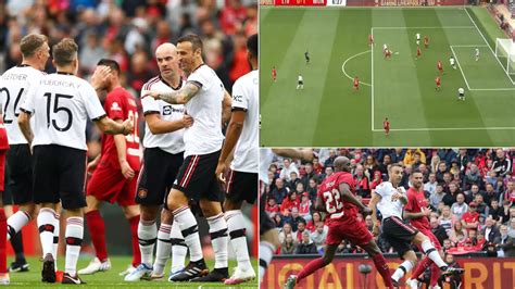 Dimitar Berbatov scores brilliant goal in Man Utd Legends vs Liverpool Legends - Football ...