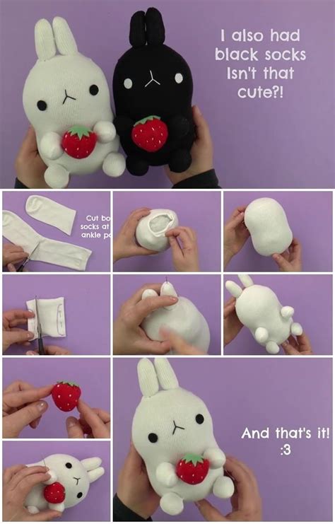 How to Make Molang Sock Plushie ⓣⓞⓞ ☠︎ ⓝⓘⓒⓔ ★ 𝒑𝒊𝒏: ѕoyvιrgo┊soyvirgo.com @soyvirgos on ig ...