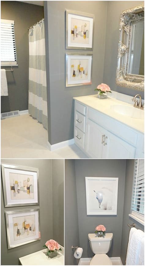 10 Creative DIY Bathroom Wall Decor Ideas - Baby Shower Ideas