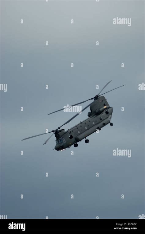 RAF Chinook Helicopter Stock Photo - Alamy