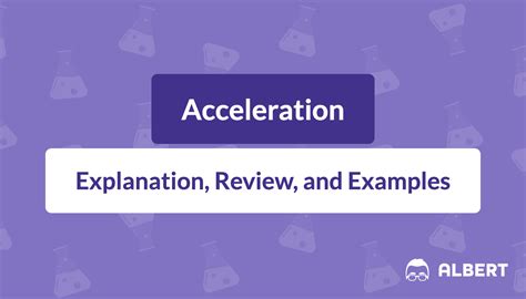 How to Find Acceleration: Review and Examples | Albert Resources