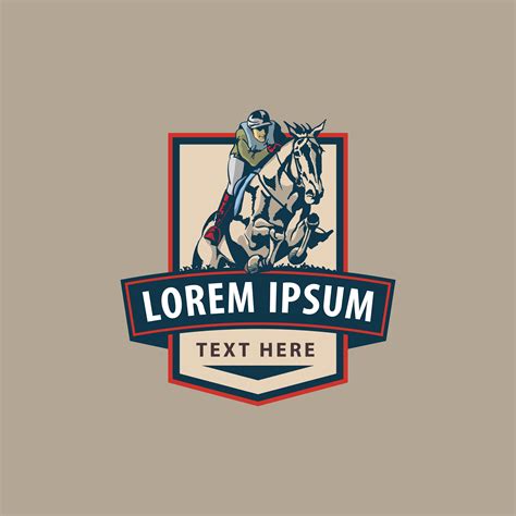 horse vintage logo. emblem design concept template 610783 Vector Art at Vecteezy