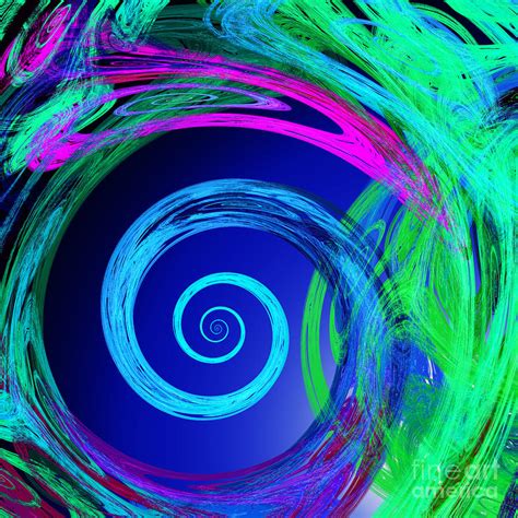 Eye Of The Hurricane Abstract Digital Art by Andee Design | Fine Art America