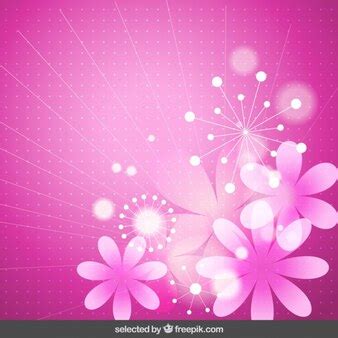 Free Vector | Pink floral background