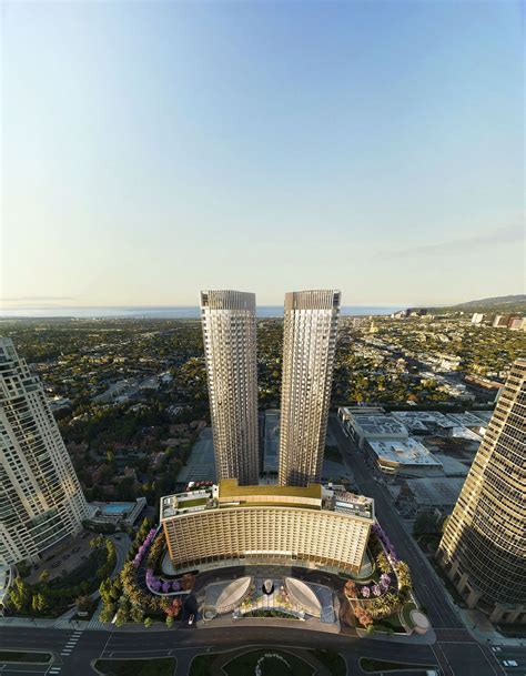 New renderings of glitzy Century Plaza hotel and residences - Curbed LA