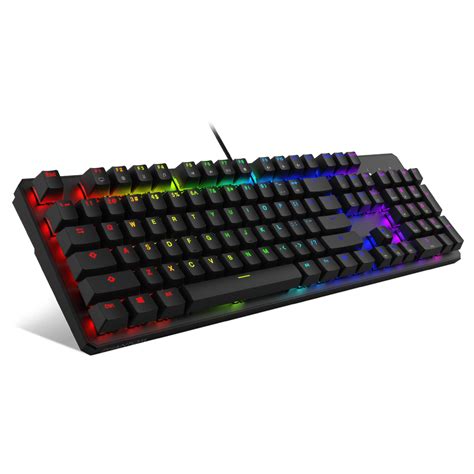 Buy TECWARE Phantom 104 Mechanical Keyboard, RGB LED, Outemu Red Switch, Extra Switches Provided ...