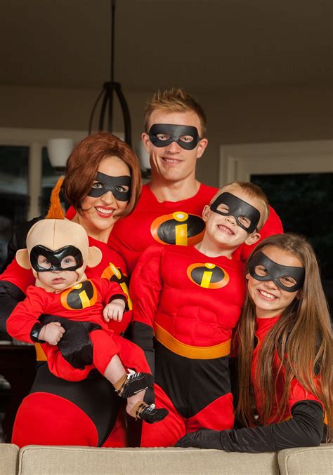 The Incredibles Family Costume