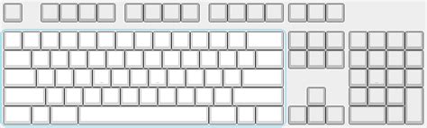 Computer Keyboard Layout Printable