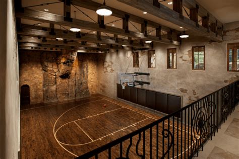 The Coolest Homes with Indoor Basketball Courts | Digital Trends | Home ...