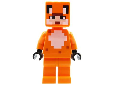 LEGO Minecraft Minifigure Fox Skin - Etsy UK