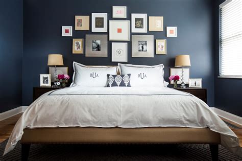 Navy & Dark Blue Bedroom Design Ideas & Pictures