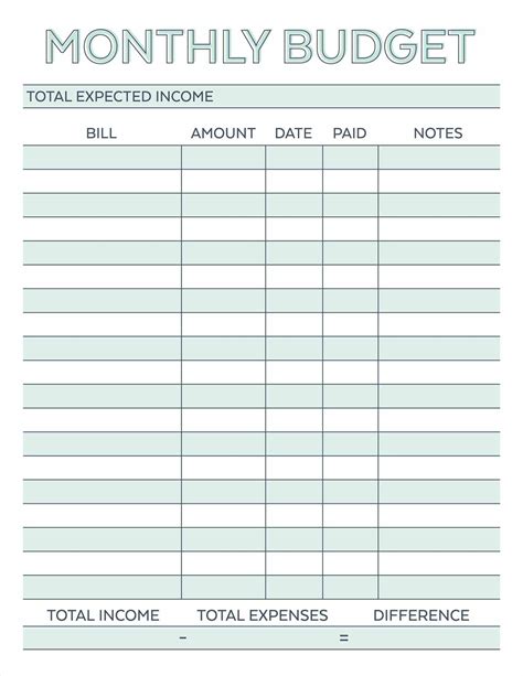 Home Expense Spreadsheet Template — db-excel.com