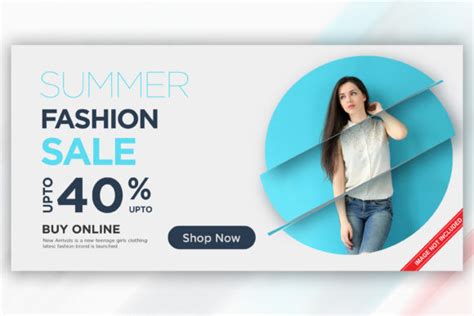 Creative Fashion Sale Banner Graphic by shahsoft · Creative Fabrica