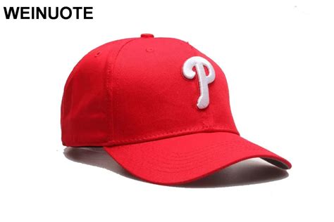 Men's Philadelphia Phillies Adjustable Strapback Hats Sport classic Fashion Baseball Red Caps P ...