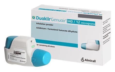 Duaklir Genuair: new formoterol/aclidinium inhaler for COPD | MIMS online