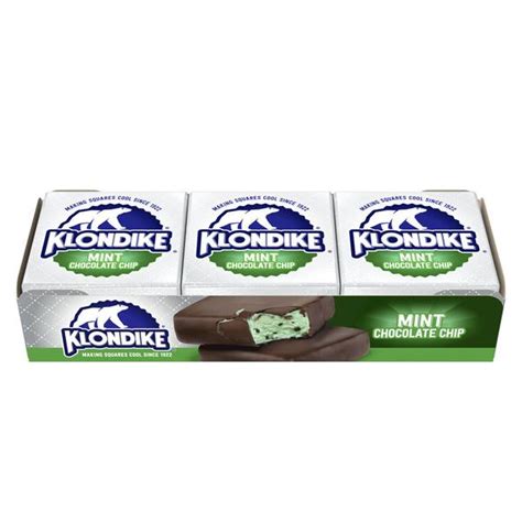 Klondike Mint Chocolate Chip Frozen Dairy Dessert Bar - 6 Count - SmartLabel™