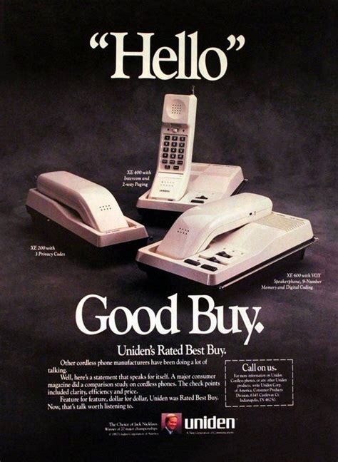 Vintage 1980s cordless phones completely changed how we talked to each ...