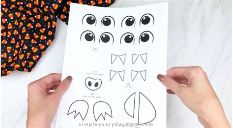 Easy Preschool Bat Craft For Halloween [Free Template]