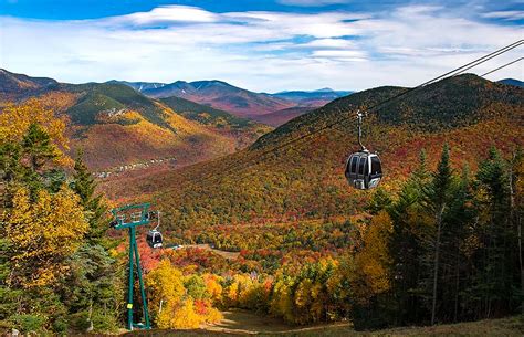 Experience New Hampshire's Fall Colors From Above On The Loon Mountain ...