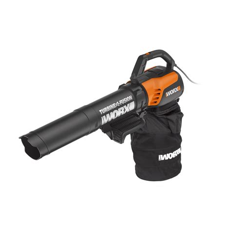 WORX Trivac 12-Amp 525-CFM 65-MPH Corded Electric Leaf Blower Vacuum Kit Included at Lowes.com